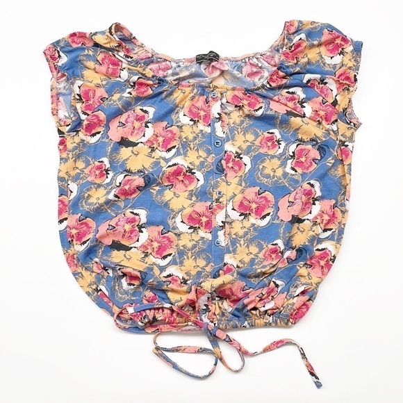 Originals girls floral print top - Picture 1 of 6